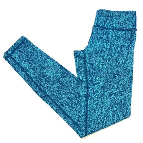 lululemon athletica Other - LIKE NEW! Ivivva Rhythmic Tight Mint Green/Blue Print